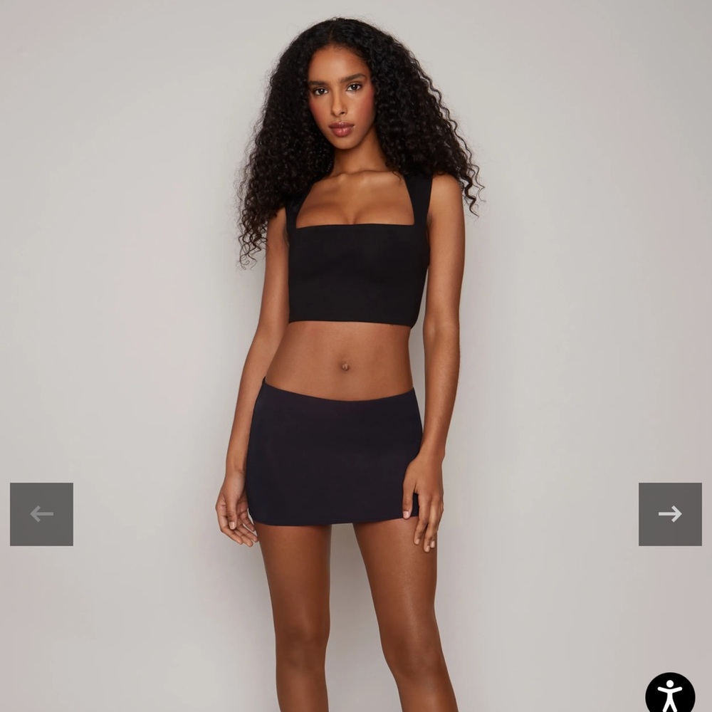 GUIZIO MICRO MINI STRETCH SKIRT